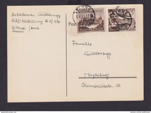 Tanne Sachsen Anhalt Deutsches Reich Drittes Reich Karte SST Harz n. Magdeburg