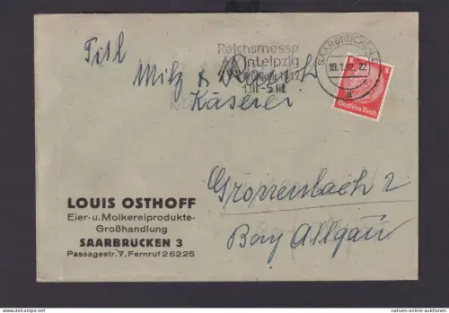 Deutsches Reich Drittes Reich Briefe Propaganda SST Reichsmesse in Leipzig