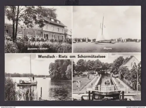 Ansichtskarte Wendisch Rietz Brandenburg Scharmützelsee Gaststätte Seeblick