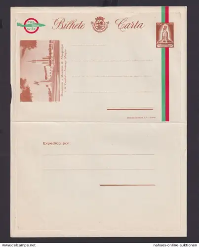 Mosambik Mozambique Afrika Portugal Kolonien selt. Ganzsache Kartenbrief 2,50 $