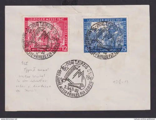 All. Besetzung Gemeinschaft 965-966 Leipzig Messe mit tollen SST