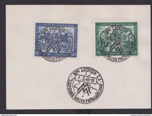 All. Besetzung Gemeinschaft Leipzig Messe mit tollen SST auf Vorlage 7.3.1948