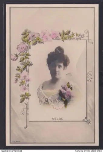 Ansichtskarte Künstlerkarte Reutlinger Paris Fotograf Junge Dame Zierrand