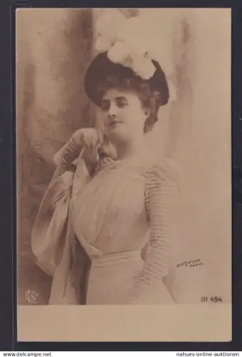 Ansichtskarte Künstlerkarte Reutlinger Paris Fotograf Frau Schönheit Erotik