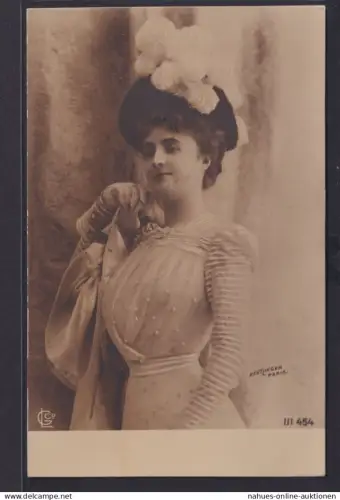 Ansichtskarte Künstlerkarte Reutlinger Paris Fotograf Junge Schönheit