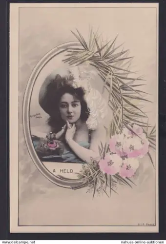 Ansichtskarte Künstlerkarte Reutlinger Paris Fotograf Frau Schönheit Erotik