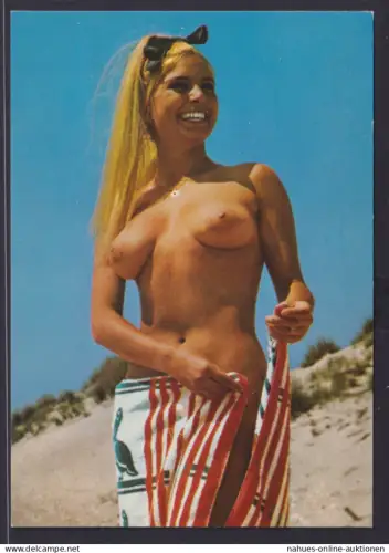 Ansichtskarte Erotik Akt Frauen