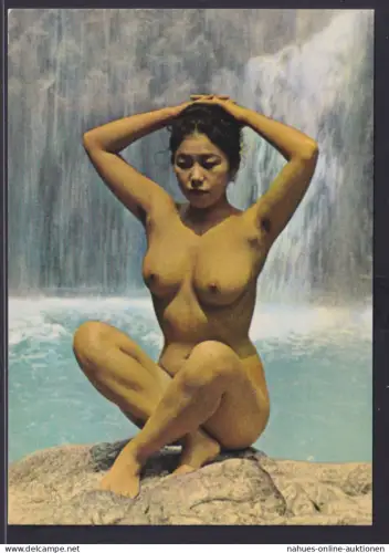 Ansichtskarte Erotik Akt Frauen