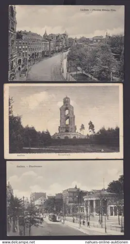 Ansichtskarte Aachen Lot Sammlung 24 Stk. z.B. Katschhof Festpreis 50,00