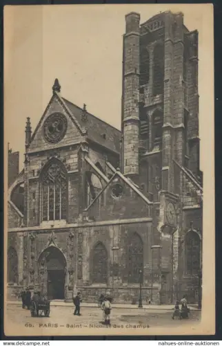 Ansichtskarte Frankreich Paris Saint Nicolas des champs