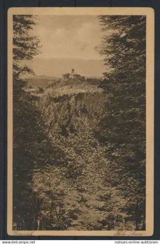 Ansichtskarte Eisenach Hohe Sonne nach d. Wartburg Thüringerwaldverlag Zieschank