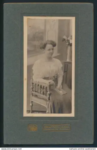 Original alte Fotoplatte Atelier Bruno Riedel Leipzig Peterssteinweg Ecke Härtel