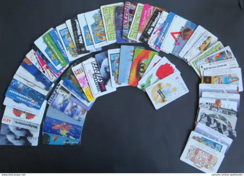 Inter. Sammlung 89 Stück Telefonkarten Deutschland größtenteils Festpreis 40,00