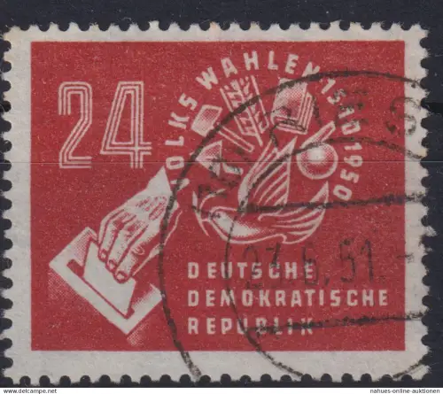 DDR 250 Volkswahlen sauber gestempelt Kat.-Wet 10,00