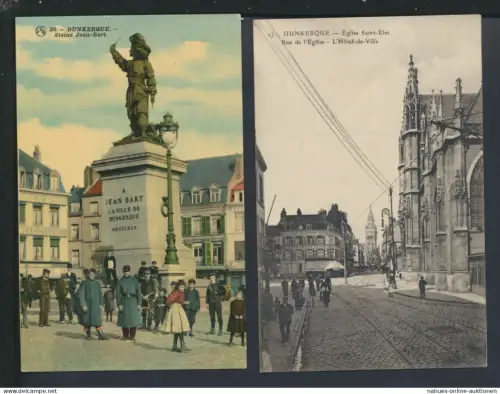 Dunkerque Frankreich Frankreich 2 alte Ansichtskarten aus Nachlass