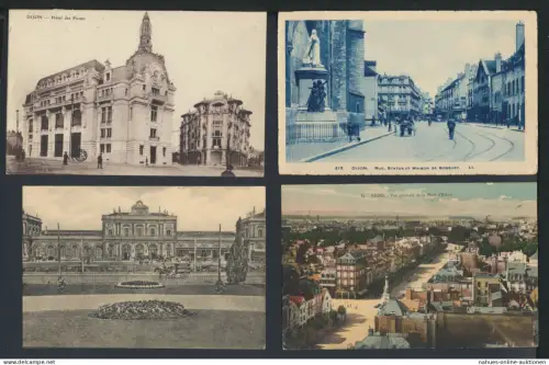 Frankreich Sammlung von 32 alten Ansichtskarten aus Nachlass diverser Orte