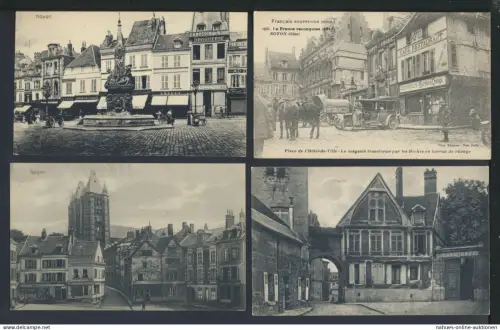 Noyon Oise Frankreich Frankreich 5 alte Ansichtskarten aus Nachlass