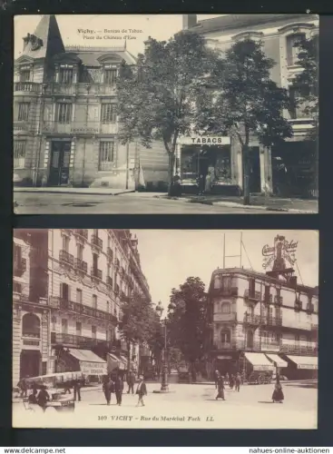 Vichy Frankreich 2 alte Ansichtskarten aus Nachlass