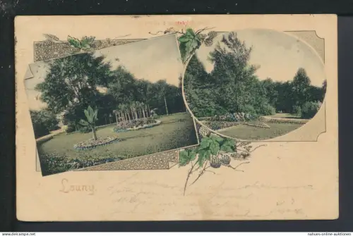 Ansichtskarte Louny Tschechien Wuppertal Elberfeld NRW KuK 1903