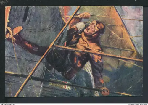 Ansichtskarte Flugzeug Künstler F Kuderna Über dem Feinde Patriotik Kampfhandlung