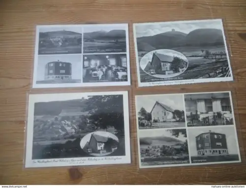 Ansichtskarten Köterberg Lippe NRW Nachlass Sammlung von 7 guten alten AK.