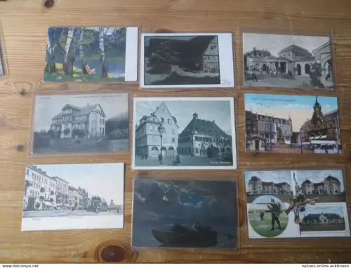 Ansichtskarten Nachlass Sammlung inter Lot von rund 130 alten AK sehr vielfältig