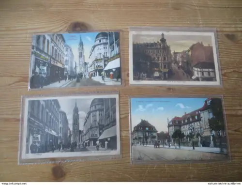 Ansichtskarten Krefeld NRW Nachlass Sammlung von 6 alten AK.