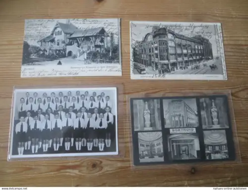 Ansichtskarten Dortmund NRW Nachlass Sammlung von 14 guten alten AK 1x Bahnpost
