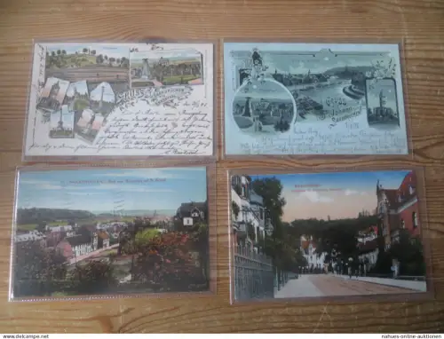 Ansichtskarten Saarbrücken Saarland Nachlass schöne Sammlung von 16 alten AK.