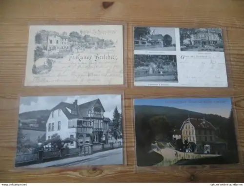 Ansichtskarten Berlebeck Nachlass Sammlung von 8 nur guten AK incl. Vorläufer