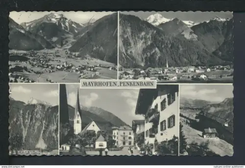 Ansichtskarte Mayrhofen Österreich Penkenbahn SST Sommerfrische Berlin