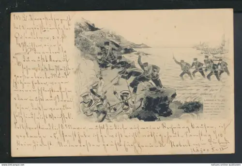 Ansichtskarte Weltevreden Niederländisch Indien Krieg Russland Japan Bern Schweiz