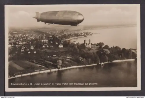 Ansichtskarte Graf Zeppelin Friedrichshafen Bodensee Baden-Württemberg