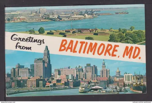 Ansichtskarte Baltimore USA Roigheim Baden-Württemberg