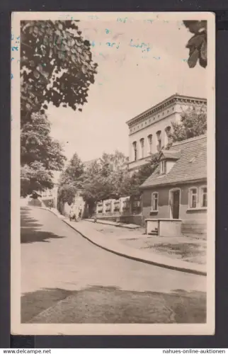 Ansichtskarte Hettstedt Sachsen-Anhalt Kreiskrankenhaus Freyburg Unstrut