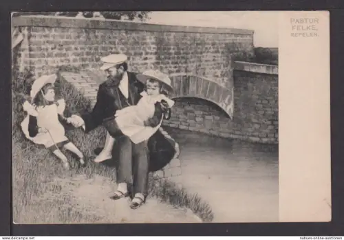 Ansichtskarte Repelen Niederhein NRW Pastor Felke