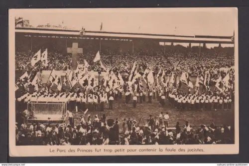 Ansichtskarte Paris Frankreich Anniversaire de la JOC Francaise 1937