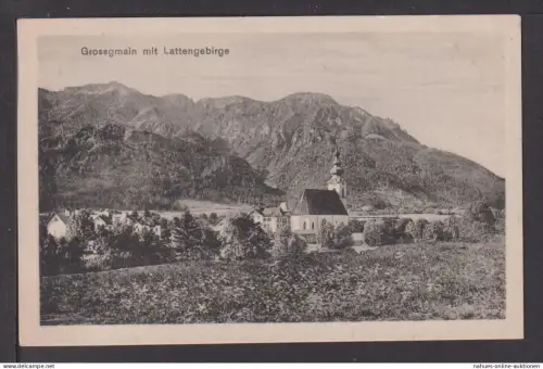 Ansichtskarte Grossgmain Österreich mit Lattengebirge