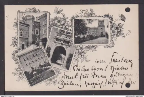 Ansichtskarte Chiesch Tschechien 1913 Budapest Ungarn