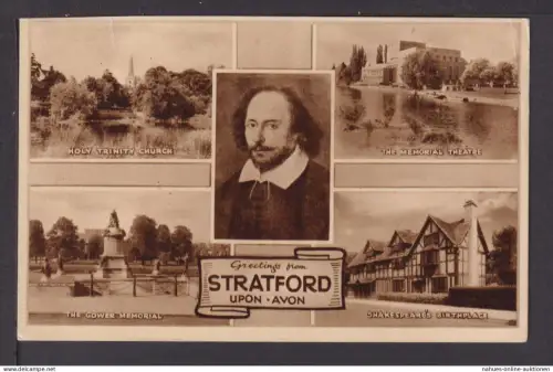 Ansichtskarte Stratford upon Avon England Großbritannien Berlin