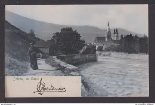 Ansichtskarte Brixen Südtirol Italien 1905 Bludenz Österreich