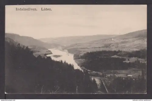 Ansichtskarte Indanselfven Liden Schweden