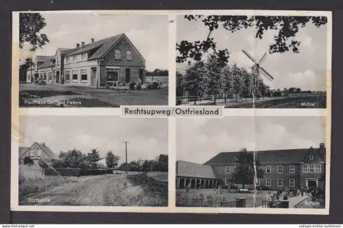 Ansichtskarten Rechtsupweg Niedersachsen Ostfriesland d Ansichten 1957 Lingen