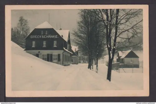 Ansichtskarte Dreckschänke Breitenbach Tschechien Konstanz Baden-Württemberg