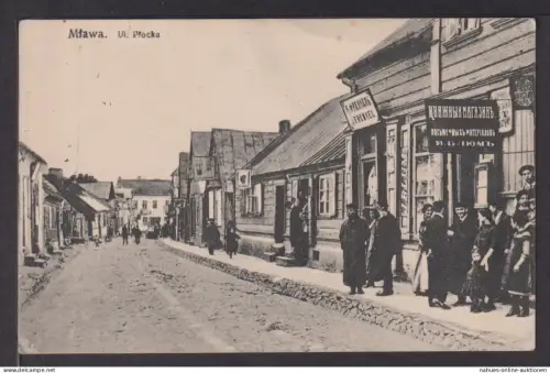 Ansichtskarte Mlawa Masowien Polen 1915 Berlin Wilmersdorf
