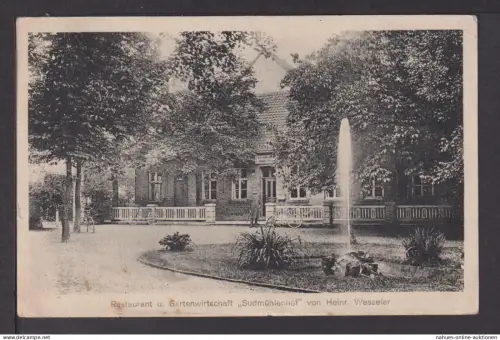 Ansichtskarte Münster NRW Restaurant u Gartenwirtschaft Sudmühlenhof