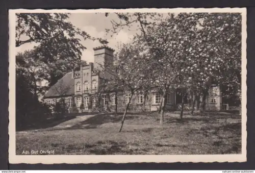 Ansichtskarte Langballig SH Gut Ohrfeld Das schöne Angeln