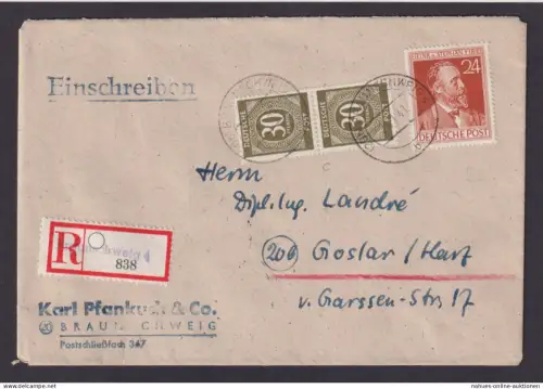 All. Besetzung R Brief Not R-Zettel Braunschweig Niedersachsen Stephan plus