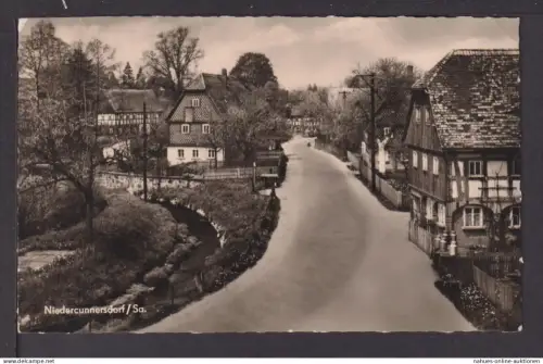Ansichtskarte Niedercunnersdorf Sachsen 1966 Jüchen NRW
