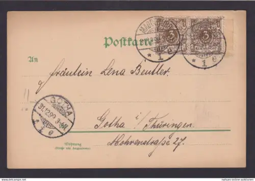 Deutsches Reich Ansichtskarte Magdeburg Sachsen Anhalt Gotha Thüringen